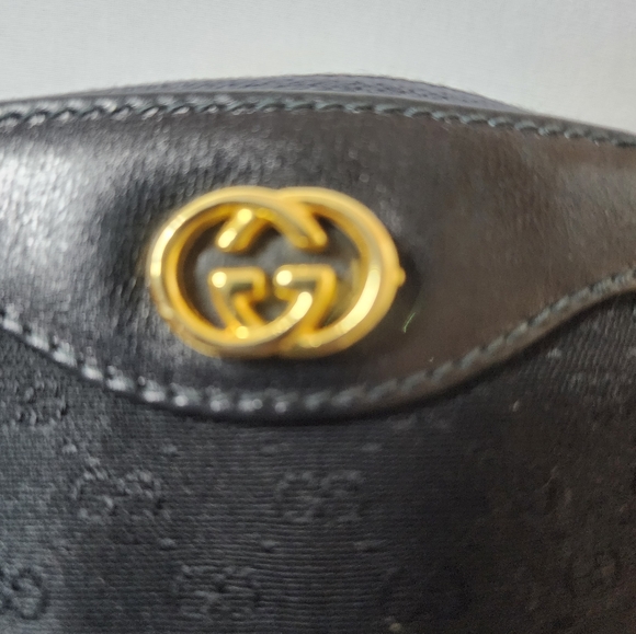 Gucci clutch black gold hardware - Picture 10 of 15